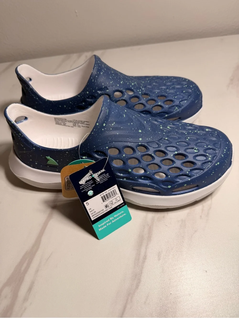 Rugged Shark Kid Koi Fish Slip-on Eva Sneaker